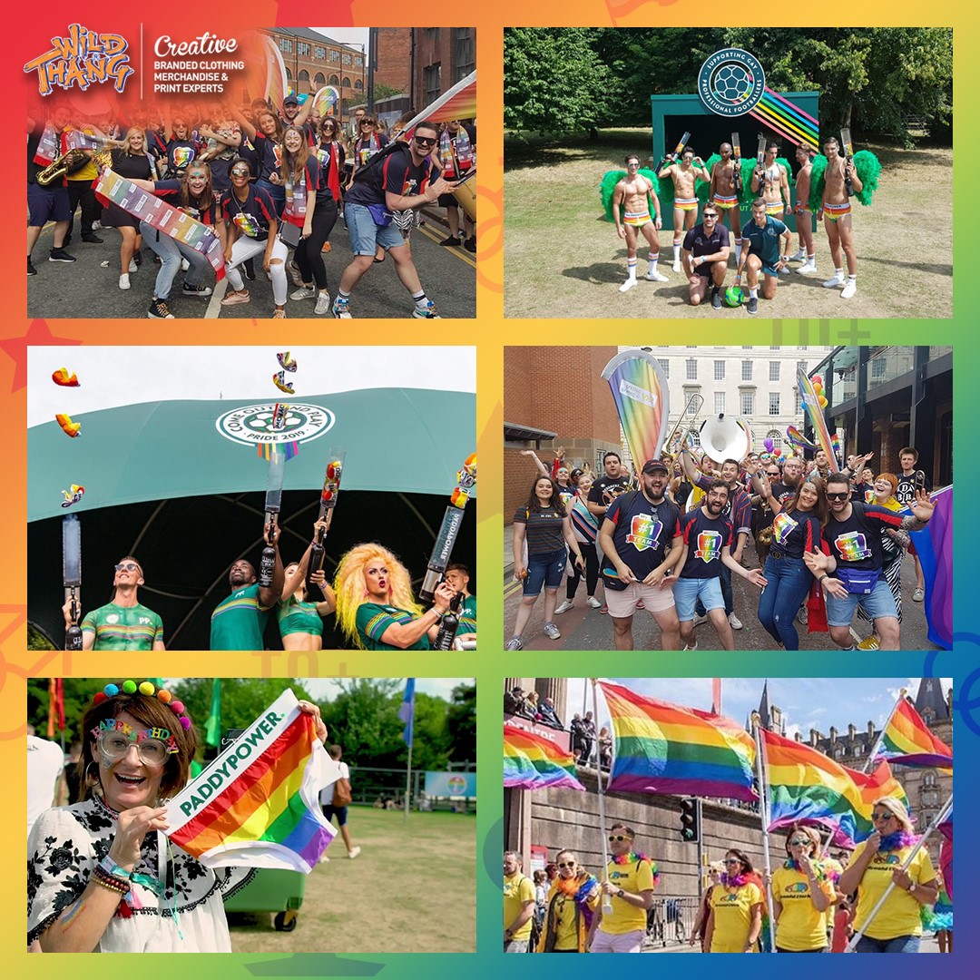 Previous events that used Wild Thang for pride merchandise such as Paddy Power and Sky Bet